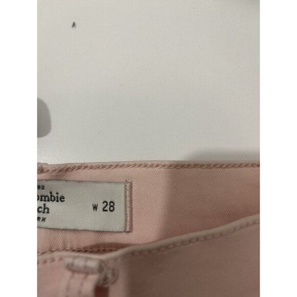 Abercrombie And Fitch Shorts Women 6 Pink Stretchy - Picture 8 of 9